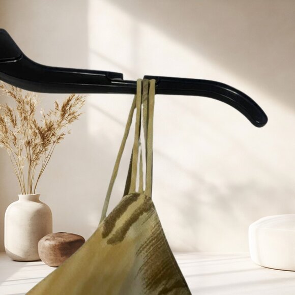 Rene Margo Spaghetti Strap Abstract Pattern Sundress Size Large - Picture 7 of 12